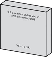 Abb. Händlerinformation ''Brandnew Oldies - Volume 2'' (Vinyl)