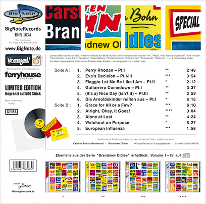 Abb. COVER Rückseite ''Best of... Brandnew Oldies'' (Vinyl)