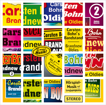 Abb. COVER ''Brandnew Oldies - Volume 2'' (Vinyl)